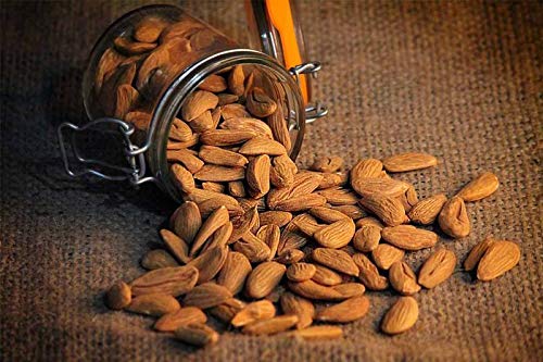 Kashmiri Mamra Almonds ( 1kg ) Best Oil Content.